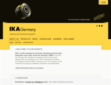 Tablet Screenshot of dnn.ika-germany.de